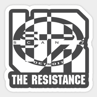 UR vs S7 - The Resistance (white) Sticker